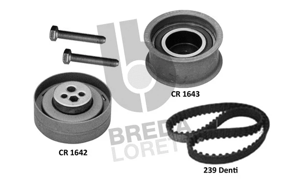 Kit de courroie crantée BREDA LORETT KCD0728