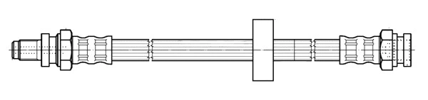 Flexible de frein CEF 512524