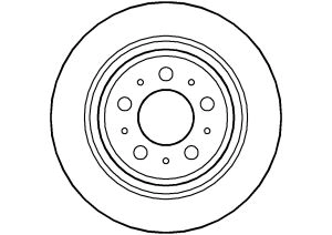 Disque de frein ABTEX BD859S
