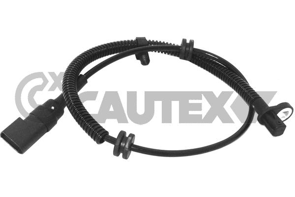 Capteur, vitesse de roue CAUTEX 755165