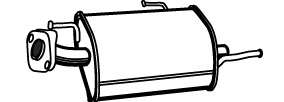 Silencieux arrière VEGAZ GmbH DS-197