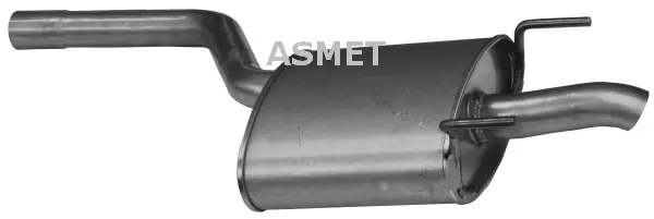Silencieux arrière ASMET 01.052