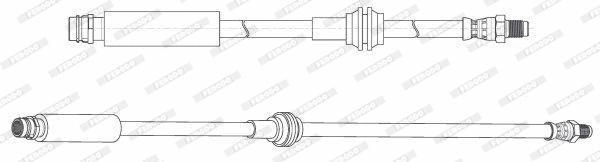 Flexible de frein FERODO FHY3373