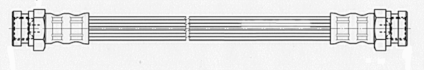 Flexible de frein CEF 512168