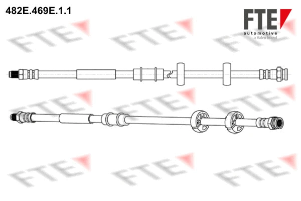 Flexible de frein FTE 9240689