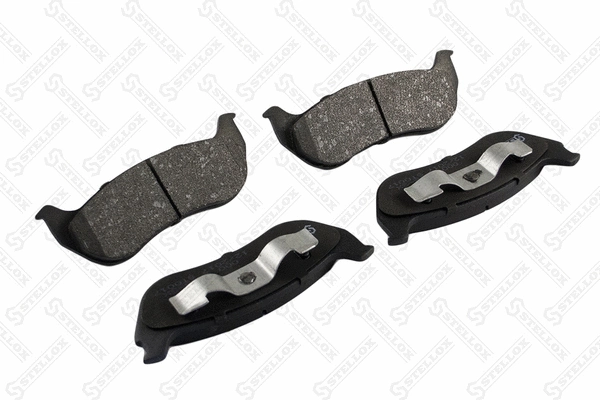 Kit de plaquettes de frein, frein à disque STELLOX 000 555B-SX