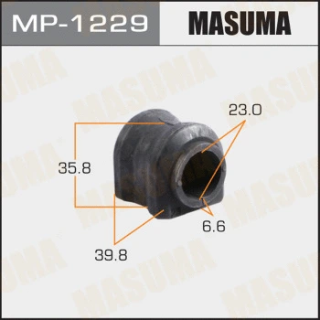 Coussinet de palier, stabilisateur MASUMA MP-1229