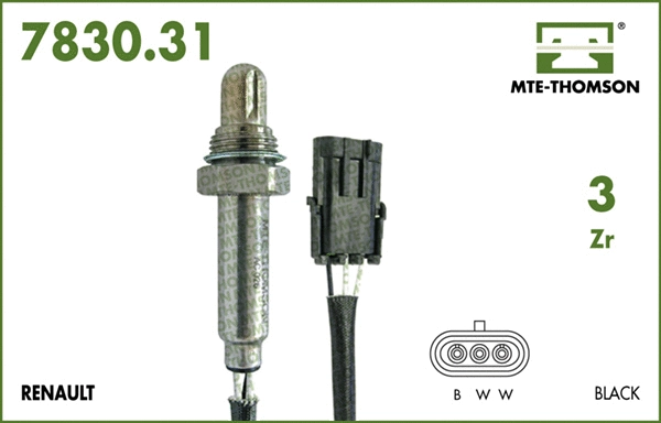 Sonde lambda MTE-THOMSON 7830.31.030