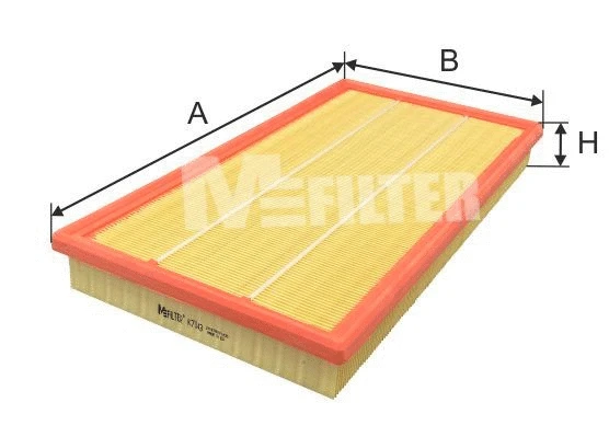 Filtre à air MFILTER K 7143
