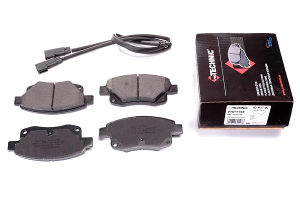Kit de plaquettes de frein, frein à disque PROTECHNIC PRP1198