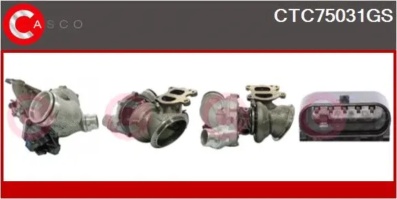 Turbocompresseur, suralimentation CASCO CTC75031GS