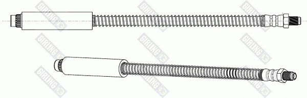 Flexible de frein GIRLING 9002411