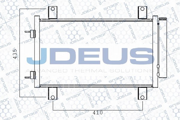 Condenseur, climatisation JDEUS M-7110191