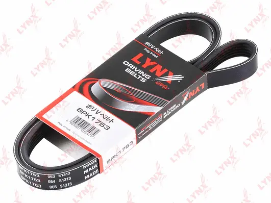 Courroie trapézoïdale à nervures LYNXAUTO 6PK1763