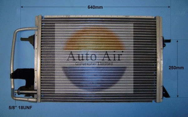 Condenseur, climatisation AUTO AIR GLOUCESTER 16-6510