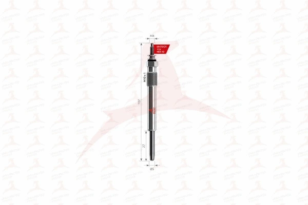 Bougie de préchauffage MEHA AUTOMOTIVE MH70121