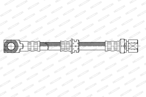 Flexible de frein FERODO FHY2330