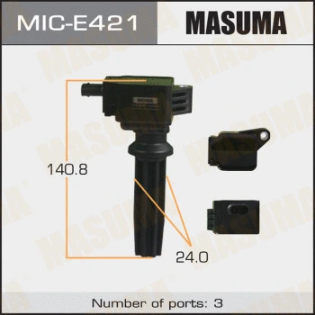 Bobine d'allumage MASUMA MIC-E421