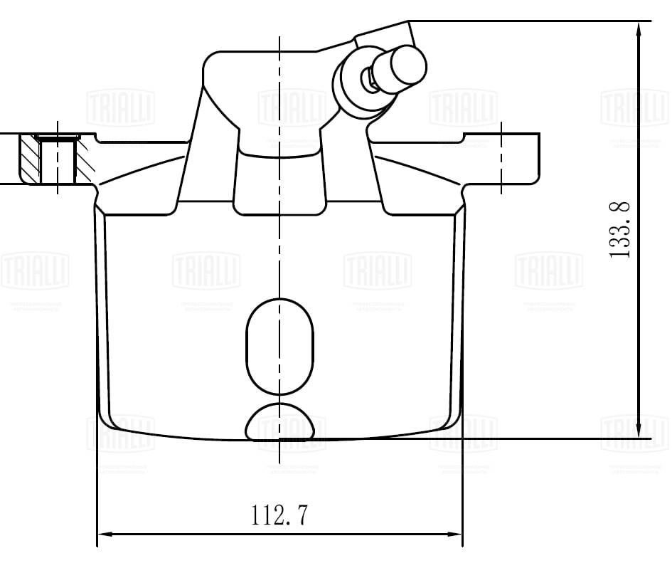 Étrier de frein TRIALLI CF 012113