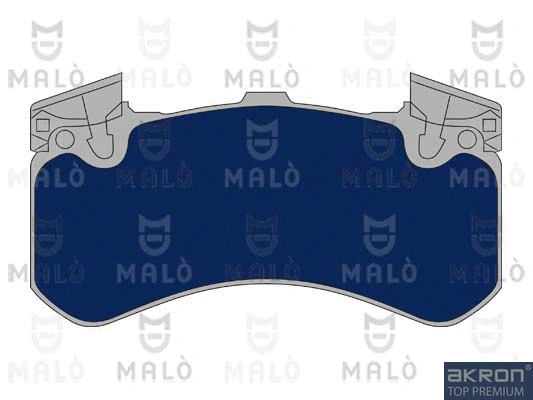 Kit de plaquettes de frein, frein à disque AKRON-MALÒ 1051088