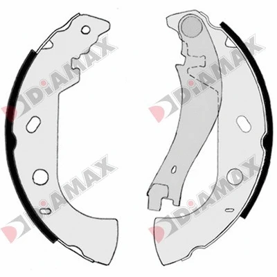 Jeu de mâchoires de frein DIAMAX N01276