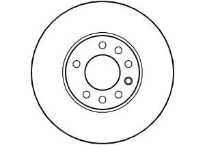 Disque de frein ABTEX BD514V