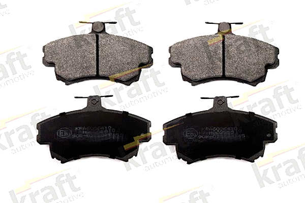 Kit de plaquettes de frein, frein à disque KRAFT AUTOMOTIVE 6006410