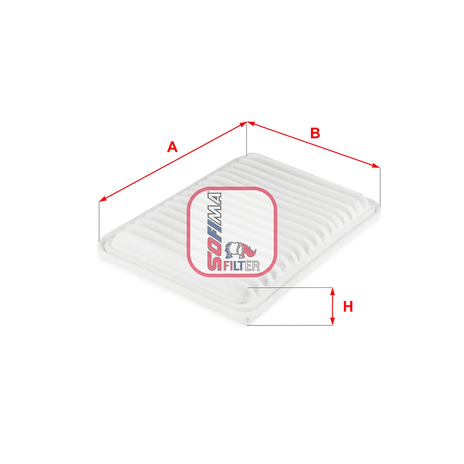 Filtre à air SOFIMA S 3721 A