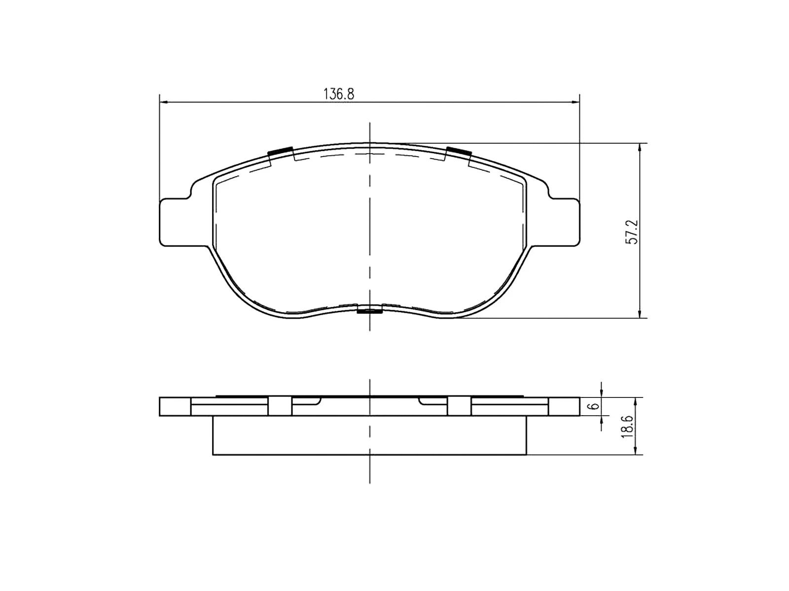 Kit de plaquettes de frein, frein à disque A.Z. Meisterteile AZMT-44-022-1117