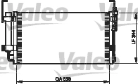 Condenseur, climatisation VALEO 818198