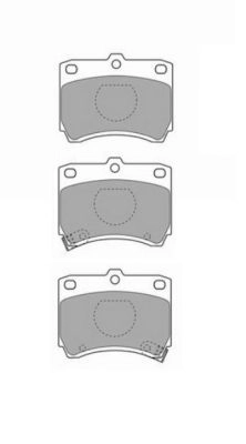 Kit de plaquettes de frein, frein à disque FREMAX FBP-0305