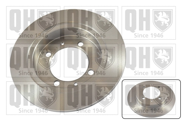 Disque de frein QUINTON HAZELL BDC4634