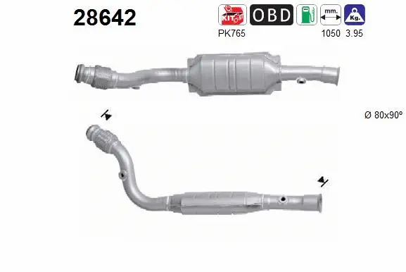 Catalyseur AS 28642