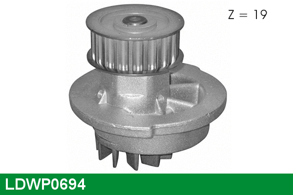 Pompe à eau, refroidissement du moteur LUCAS LDWP0694