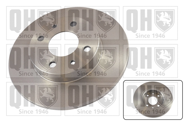Disque de frein QUINTON HAZELL BDC3592