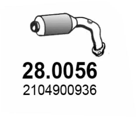 Catalyseur ASSO 28.0056