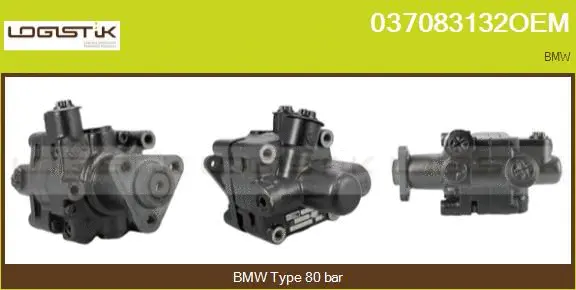 Pompe hydraulique, direction LGK 037083132OEM
