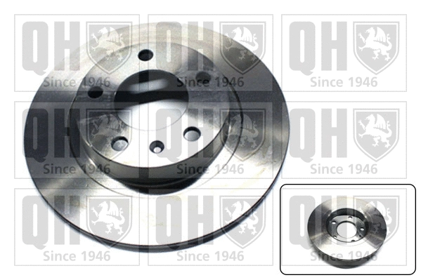 Disque de frein QUINTON HAZELL BDC5763
