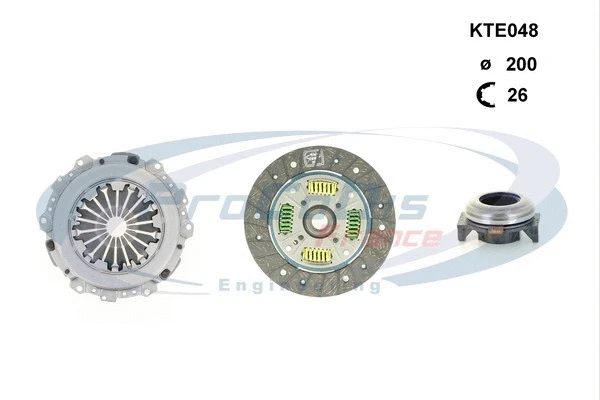 Kit d'embrayage PROCODIS FRANCE KTE048