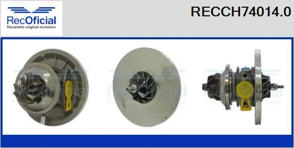 Groupe carter, turbocompresseur RECOFICIAL RECCH74014.0