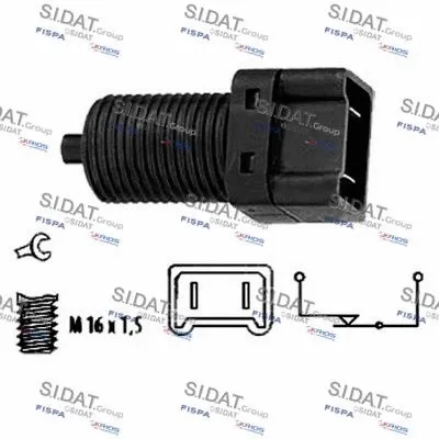 Interrupteur des feux de freins AUTOTEAM E140026