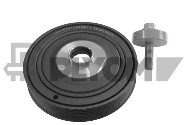 Kit de poulies, vilebrequin PLYOM P757897