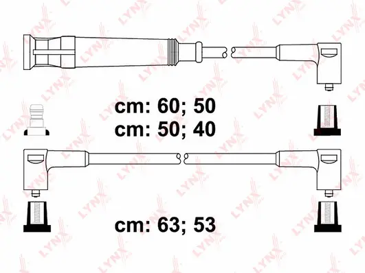 Kit de câbles d'allumage LYNXAUTO SPC7806