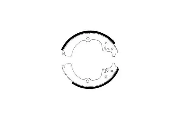 Jeu de mâchoires de frein E.T.F. 09-0108