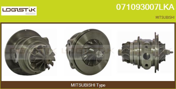 Groupe carter, turbocompresseur LGK 071093007LKA