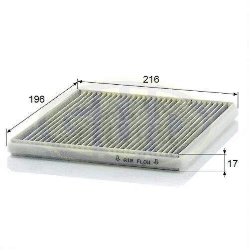 Filtre, air de l'habitacle G.U.D. GCF1828C