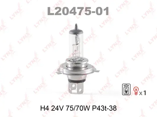 Ampoule, projecteur longue portée LYNXAUTO L20475-01