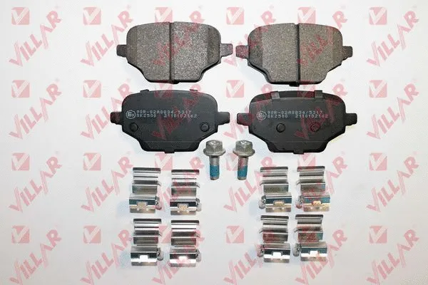 Kit de plaquettes de frein, frein à disque VILLAR 626.2162K