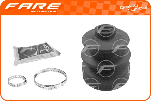 Jeu de joints-soufflets, arbre de commande FARE-CO K11856
