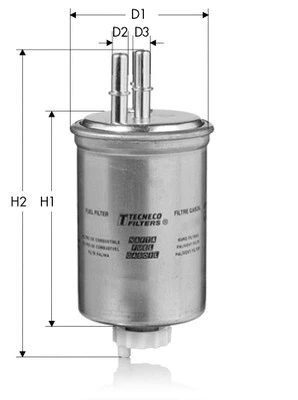 Filtre à carburant TECNECO FILTERS GS226